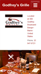 Mobile Screenshot of godfreys-grille.com