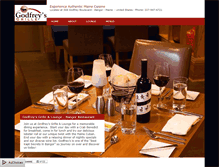 Tablet Screenshot of godfreys-grille.com